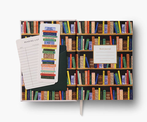 Book Club Embroidered Book Journal - Rifle Paper Co
