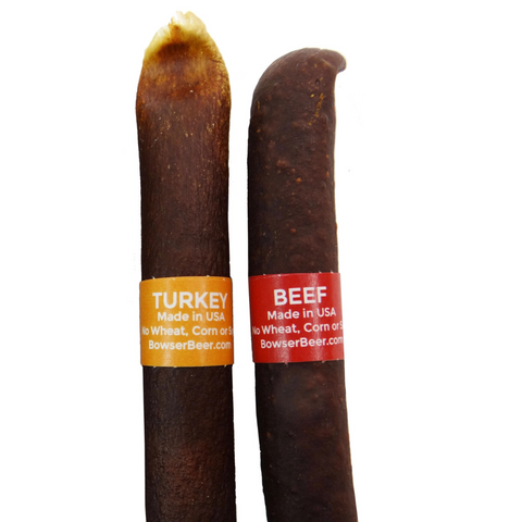 Bowser Doggie Sausage Cigar - Beef