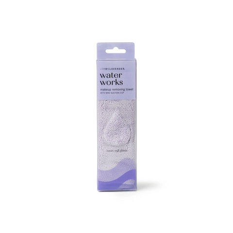 Lemon Lavender® Water Works Makeup Removing Towel - Lilac