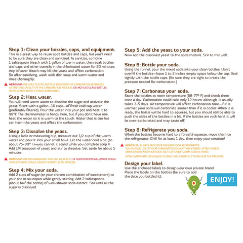 Brew It Yourself Root Beer Kit - Copernicus Toys