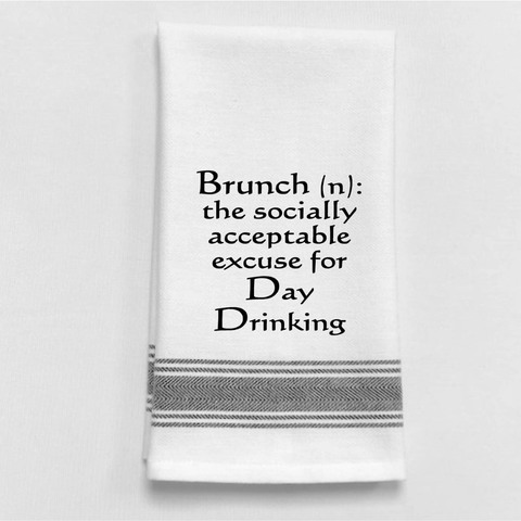 Brunch Definition Tea Towel