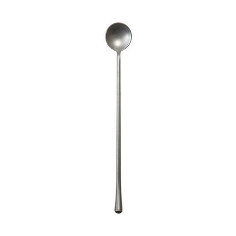 Brushed Pewter Cocktail Spoon