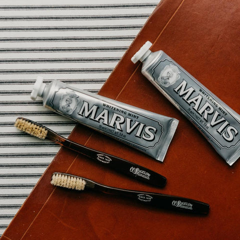 C.O. Bigelow Natural Bristle Toothbrush - Soft Tortoise