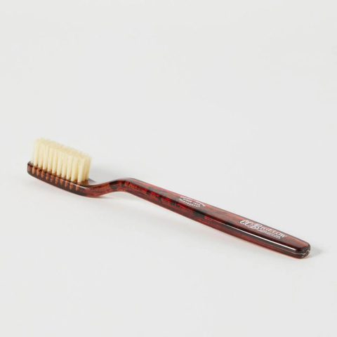 C.O. Bigelow Natural Bristle Toothbrush - Soft Tortoise