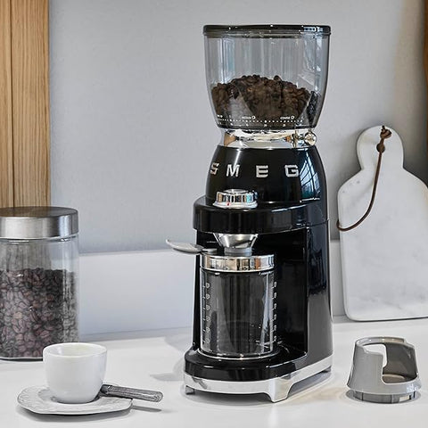 SMEG Retro Conical Burr Coffee Grinder