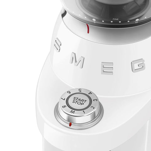 SMEG Retro Style Multipurpose Coffee Grinder, White
