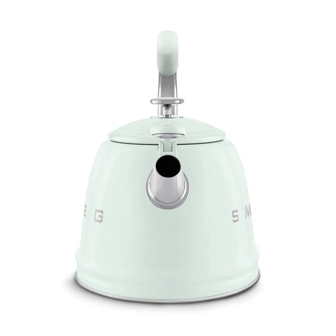 SMEG Retro Style Whistling Stovetop Kettle, Pastel Green