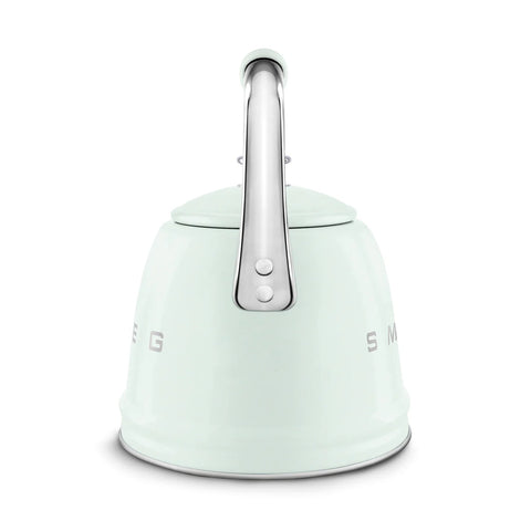 SMEG Retro Style Whistling Stovetop Kettle, Pastel Green