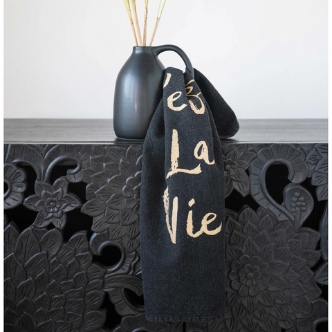 "C'est La Vie!" Tea Towel