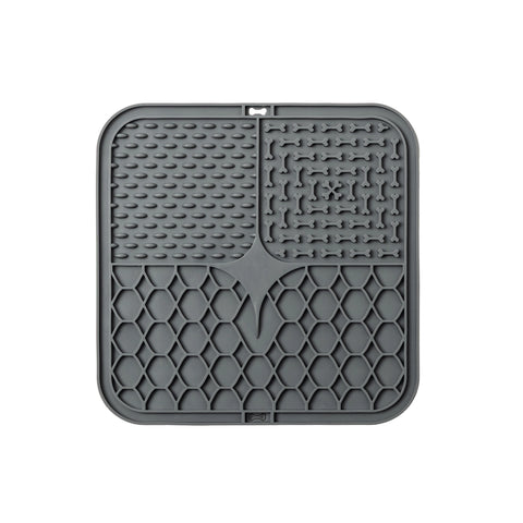 Calming Lick Mat - Dark Grey