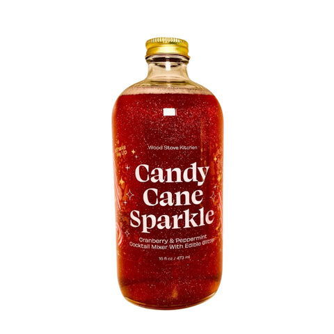 Candy Cane Sparkle Cocktail Mix + Mocktail Mix - Wood Stove Kitchen