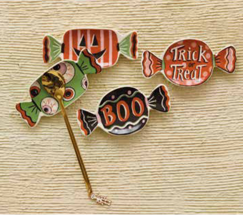 Candy Shaped Dish - Jack-O-Lantern