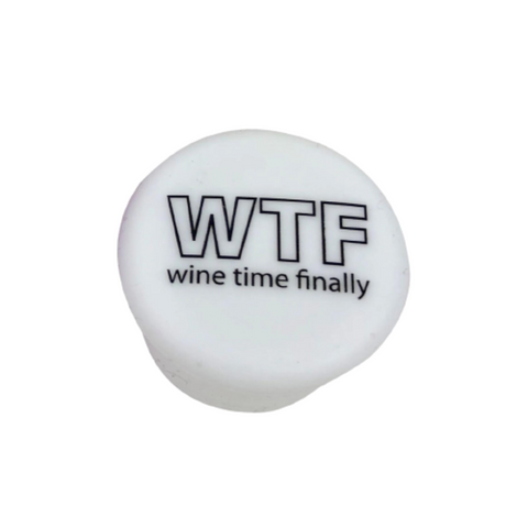 WTF (Wine Time Finally) Wine Cap - CapaBunga®