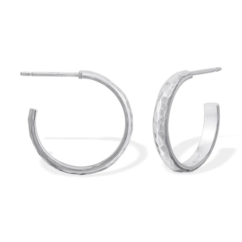 Cara Small Post Style Hoops - Boma