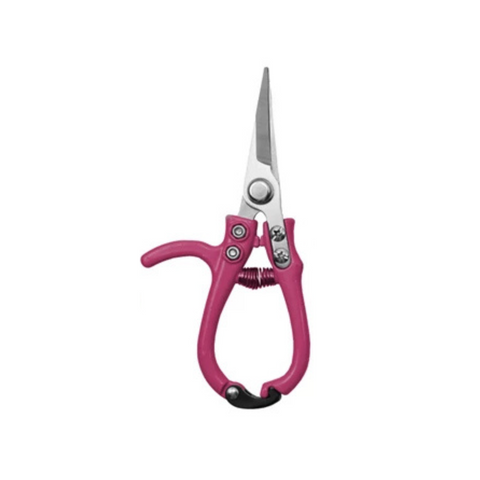 Carbon Steel Garden Pruning Shears - Fuchsia