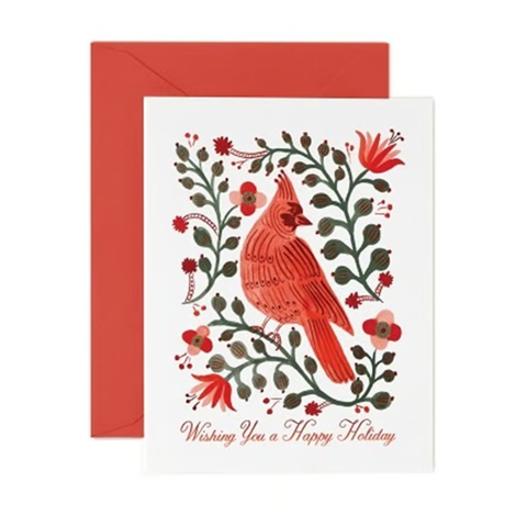 Cardinal Card - Rifle Paper Co