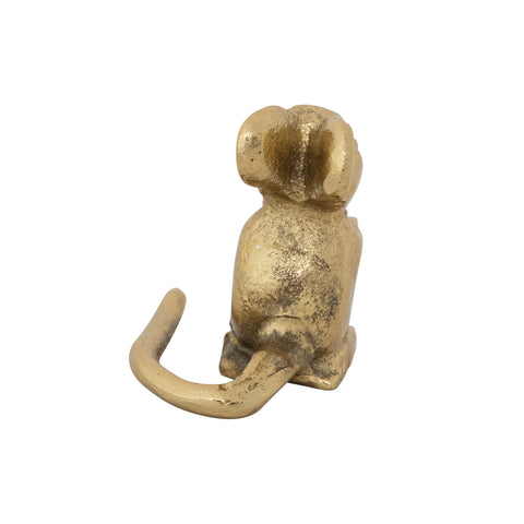 Cast Aluminum Gold Mouse