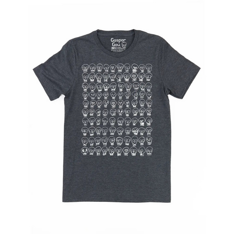 Catacombs Charlie Men's Tee - Heather Charcoal