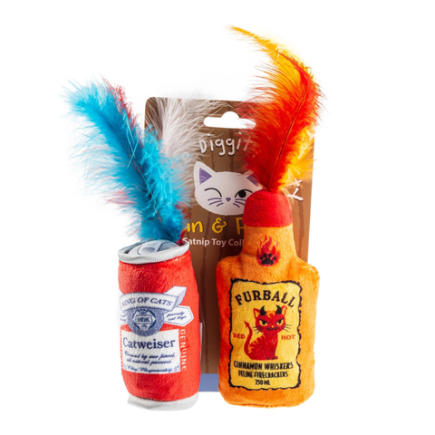 Catweiser + Furball Organic Catnip Toys - S/2