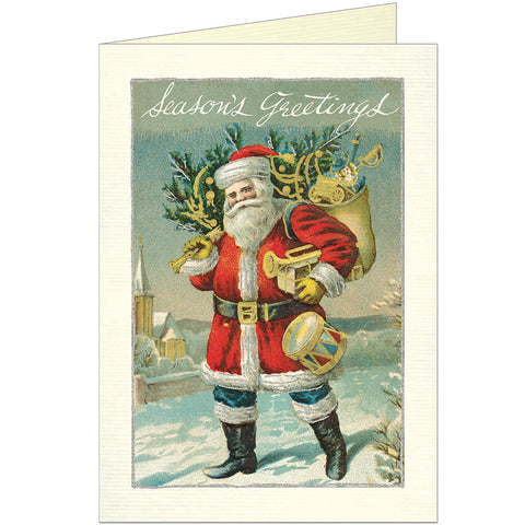 Cavallini Santa Claus Boxed Notes