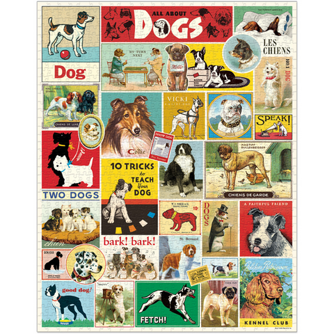 Dogs Puzzle - Cavallini