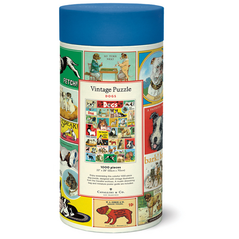 Dogs Puzzle - Cavallini