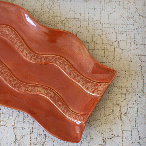 Ceramic Bacon Platter