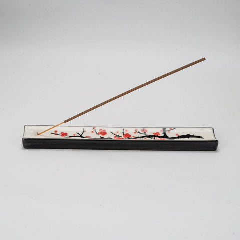 Ceramic Incense Holder - Cherry Blossoms