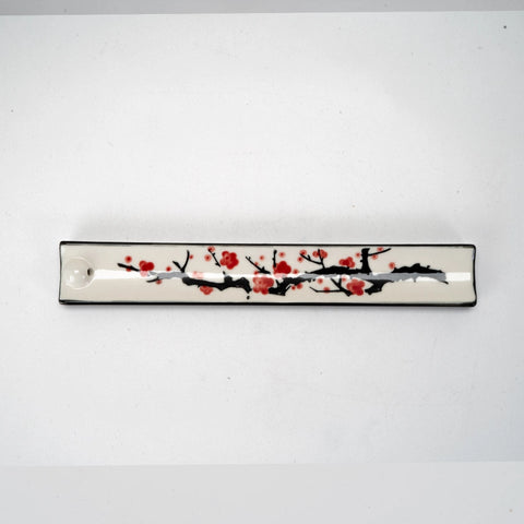 Ceramic Incense Holder - Cherry Blossoms