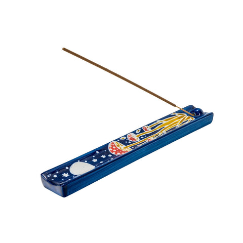 Ceramic Incense Holder - Toadstools