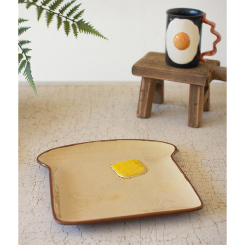 Ceramic Toast Platter