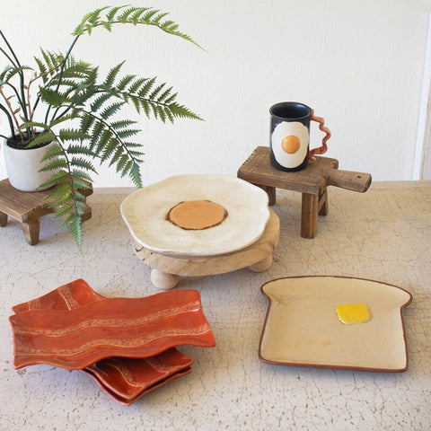 Ceramic Toast Platter