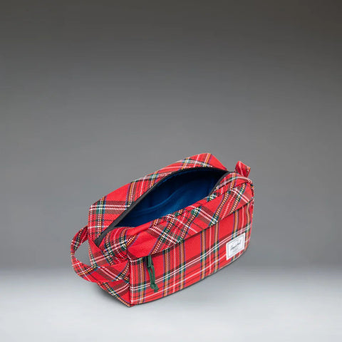 Chapter Travel Kit, Red Plaid - Herschel Supply Co.