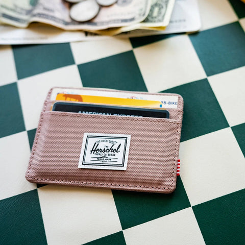 Charlie Cardholder, Ash Rose - Herschel Supply Co.