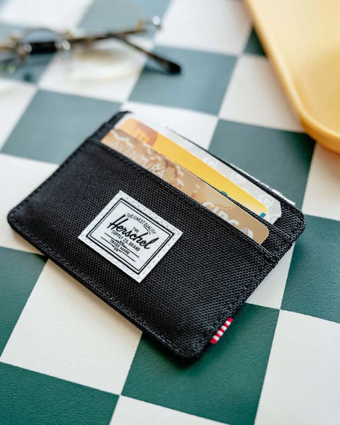 Charlie Cardholder, Black - Herschel Supply Co.
