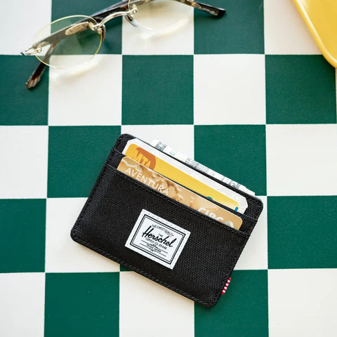 Charlie Cardholder, Black - Herschel Supply Co.
