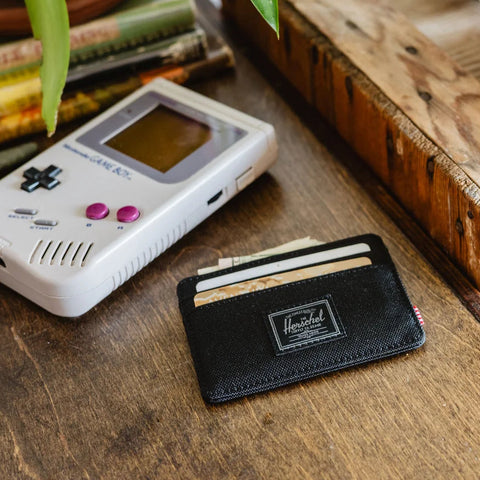 Charlie Cardholder, Black Tonal - Herschel Supply Co.