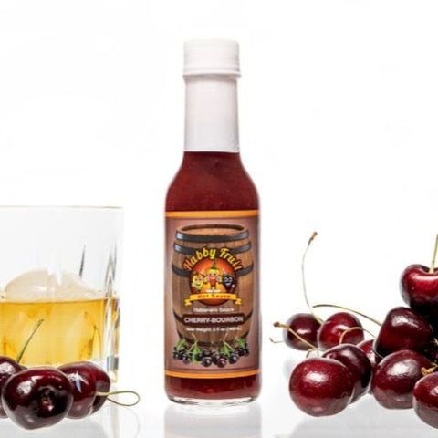 Habby Fruit- Cherry Bourbon Habañero Sauce