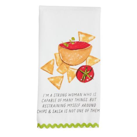 Chips & Salsa Tea Towel