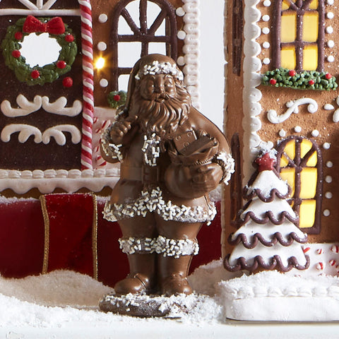 Chocolate Santa Decor