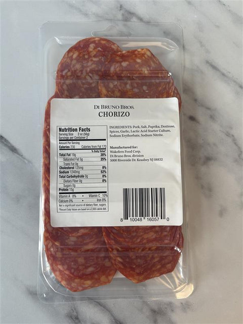 Sliced Chorizo