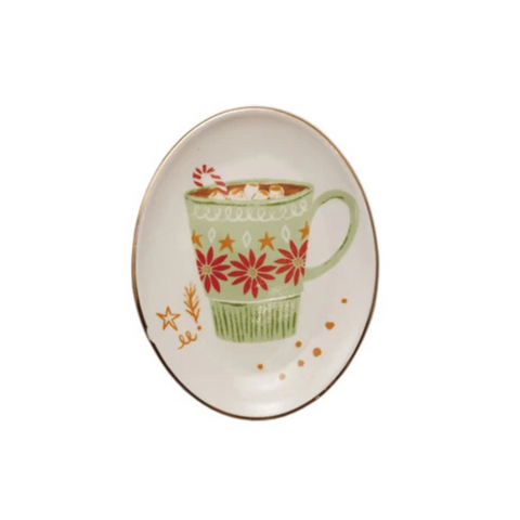 Christmas Beverage Dish - Hot Cocoa