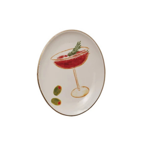 Christmas Beverage Dish - Poinsettia Punch