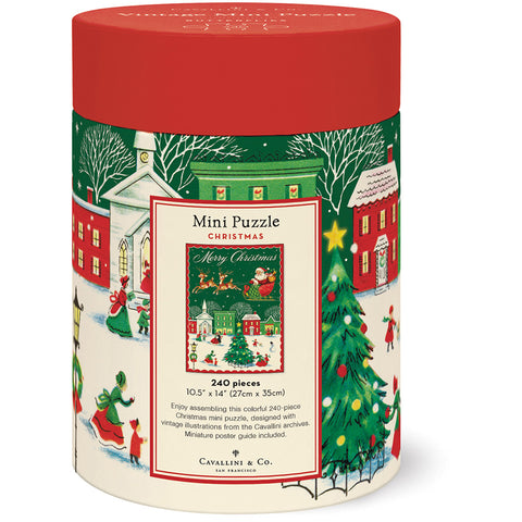 Christmas Mini Puzzle - Cavallini