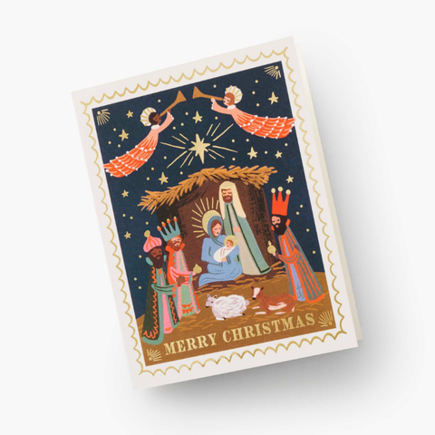 Christmas Nativity Card - Rifle Paper Co