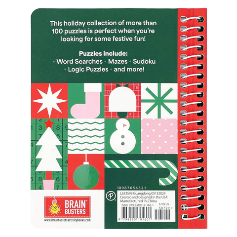 Christmas Puzzles: 100+ Very Merry Activities