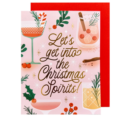 Christmas Spirits Card - The Social Type
