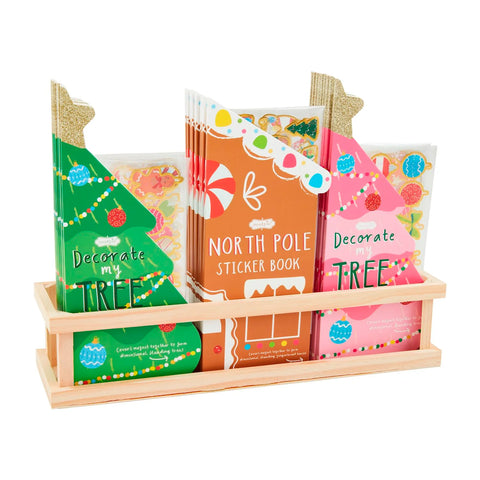 Decorate My Tree Christmas Sticker Book - Green