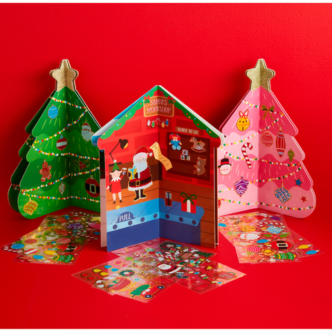 North Pole Christmas Sticker Book