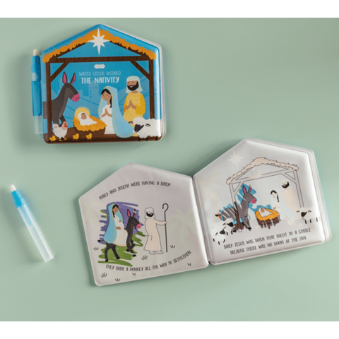 Christmas Water Wizard Book - The Nativity